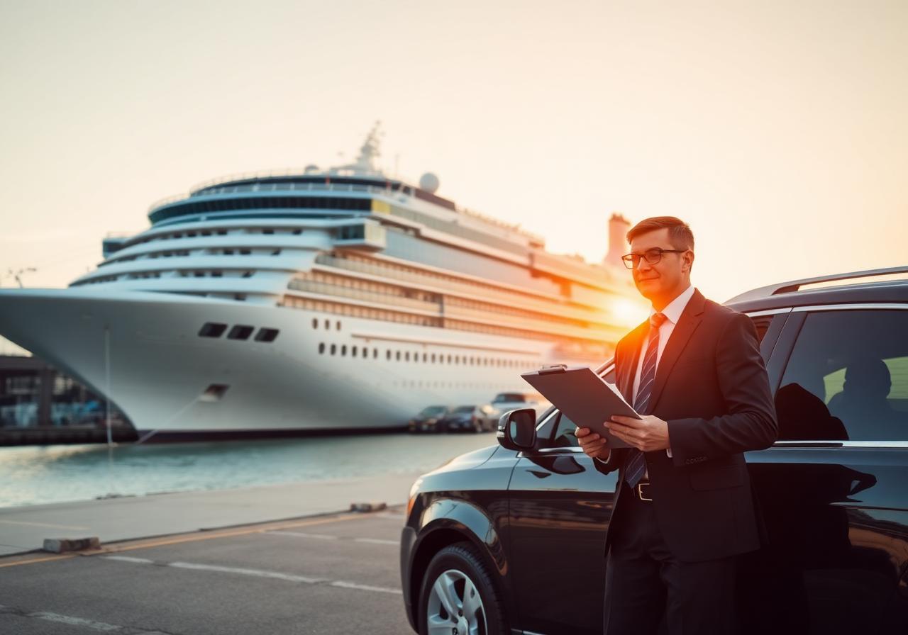 Valet-Service am Kreuzfahrt-Hafen